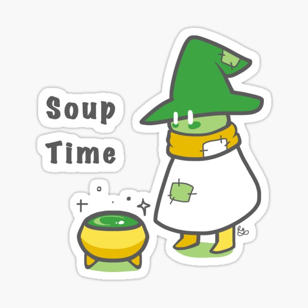 Item preview, AlloAro Soup Wizard Pride Art Print designed and sold by Rain Gardens.