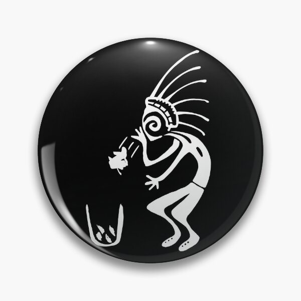 Item preview, Kokopelli trash white designed and sold by nogamax.