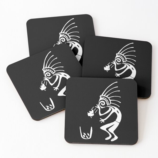 Item preview, Kokopelli trash white designed and sold by nogamax.