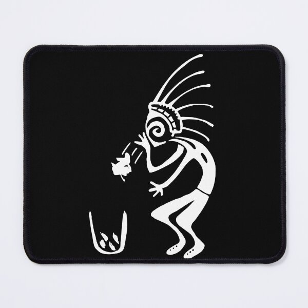 Item preview, Kokopelli trash white designed and sold by nogamax.