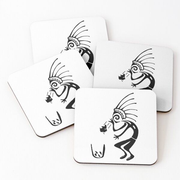 Item preview, Kokopelli trash black designed and sold by nogamax.