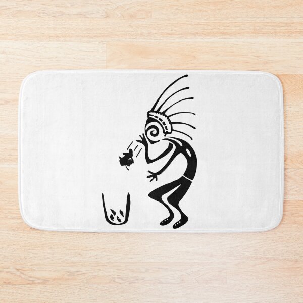 Item preview, Kokopelli trash black designed and sold by nogamax.