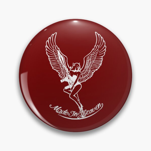Item preview, Made In Heaven - white (Claire & Chris Redfield's logo) designed and sold by Mikespiritz.