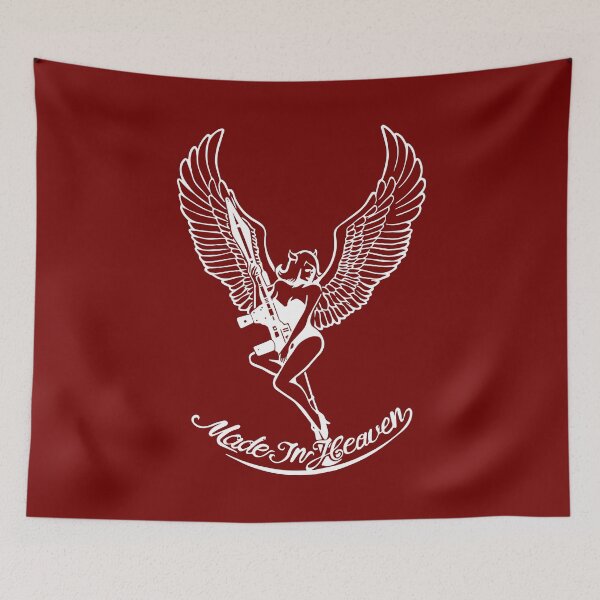 Item preview, Made In Heaven - white (Claire & Chris Redfield's logo) designed and sold by Mikespiritz.