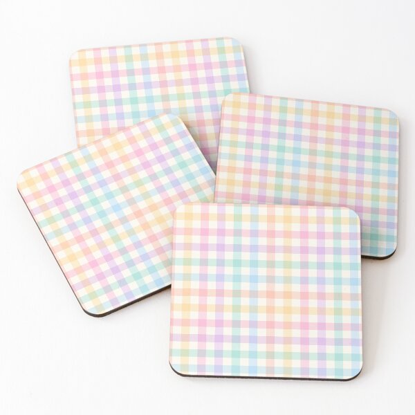 Item preview, Rainbow Plaid | Pastel Plaid | Spring Plaid | Summer Print | Multicolor plaid or tartan, checks, checkered Print  designed and sold by RSDigitalPrintDesign.