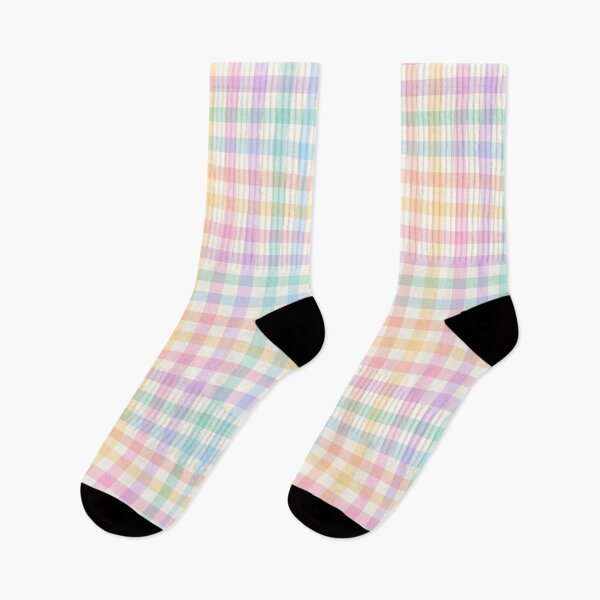 Item preview, Rainbow Plaid | Pastel Plaid | Spring Plaid | Summer Print | Multicolor plaid or tartan, checks, checkered Print  designed and sold by RSDigitalPrintDesign.