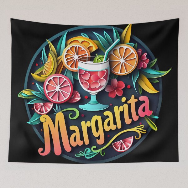 Item preview, "Fresh Slice: Margarita in a Layered Paper Cut" designed and sold by Art-Vortex-fr.