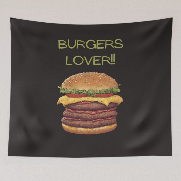 Item preview, Burgers Lover designed and sold by Belweder.