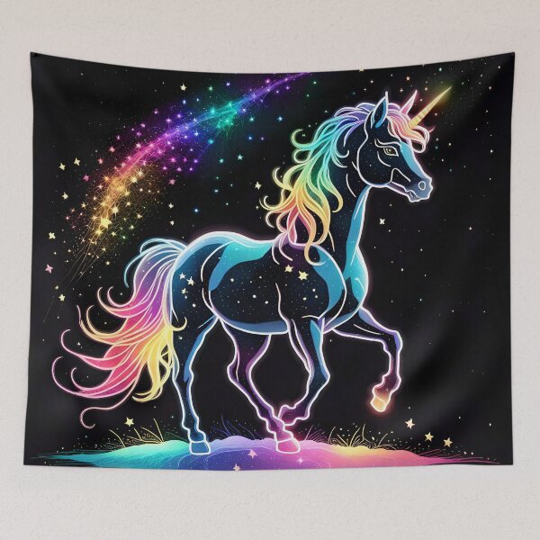 Item preview, Rainbow light unicorn designed and sold by KirstenStar.