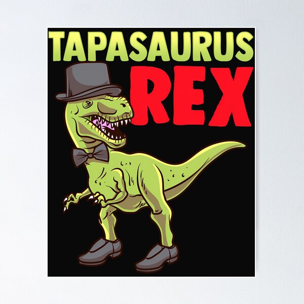 Item preview,  Tapasaurus Rex Tap Dancer Dinosaur designed and sold by KAHRYNJASON.