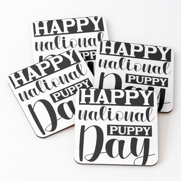 Item preview, National-Puppy-Day designed and sold by DavidBriot.