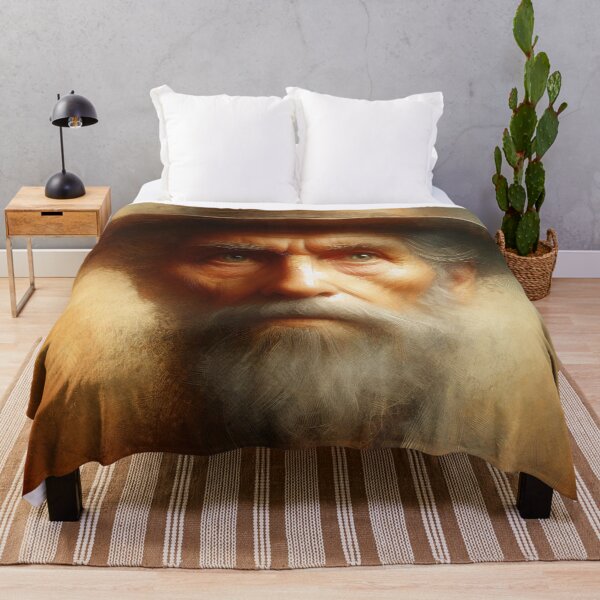 Item preview, Old man in a hat designed and sold by blackwhiteblue.