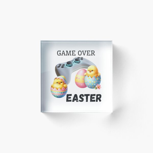 Item preview, Game Over Easter regalos divertidos para jugadores para huevos de Pascua consola joystick chiken designed and sold by MalwaLand.