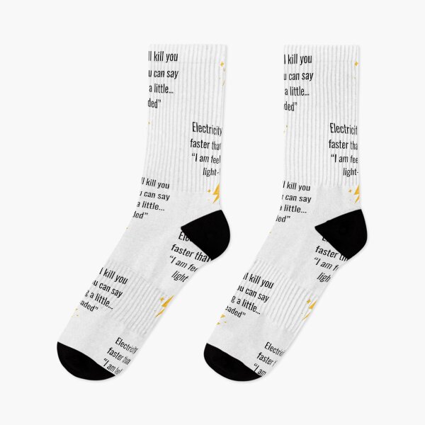 Item preview, Electricity will kill you designed and sold by FOUTI.