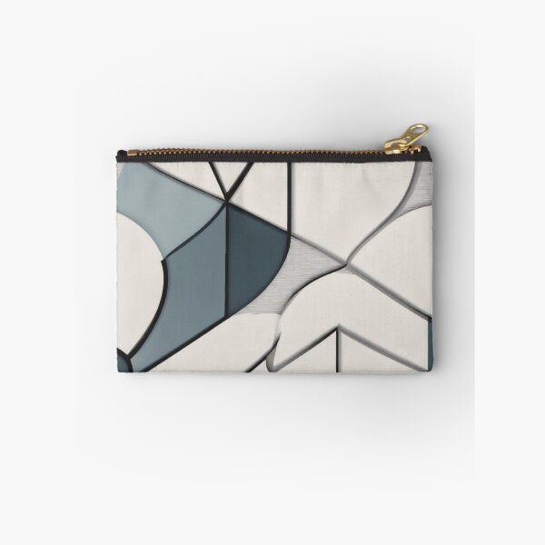 Item preview, Modern minimalist pattern, A abstract and repetitive pattern of abstract leaf-like shapes designed and sold by yeekazar.