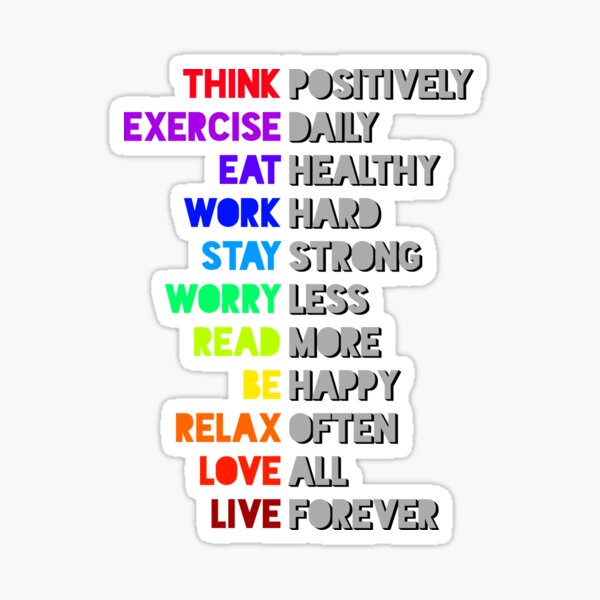 Life in Colour Sticker