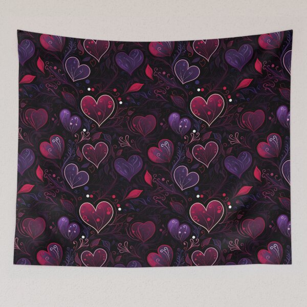 Item preview, Midnight Hearts designed and sold by Digital-Lys.
