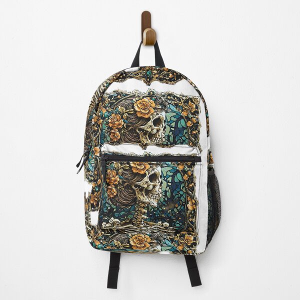 Item preview, Skull and Flowers designed and sold by NerdscapeDC.