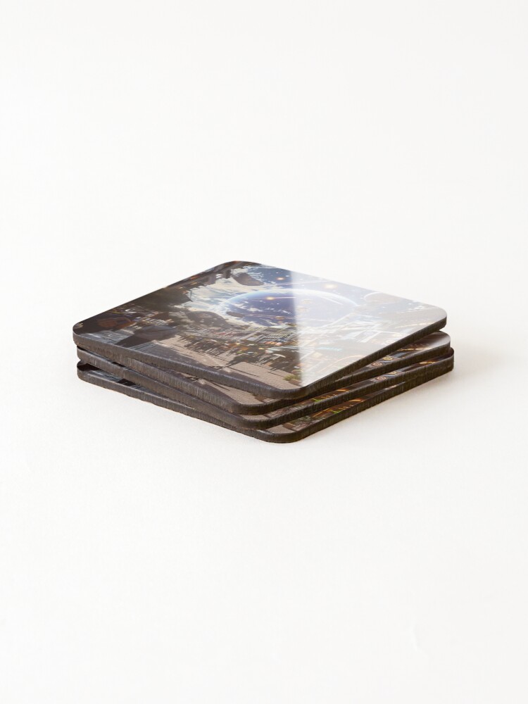 Thumbnail 4 of 5, Coasters (Set of 4), Sideshow designed and sold by RicoInStudios.