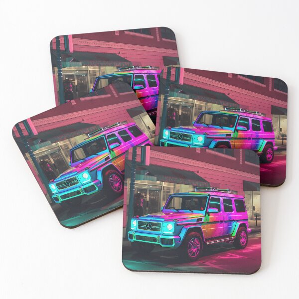 Item preview, Neon wagon luxury car designed and sold by gmerkys.