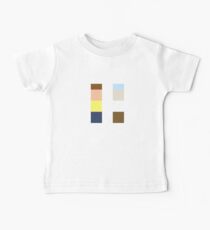 Minimalistic Rick And Morty Baby Tee