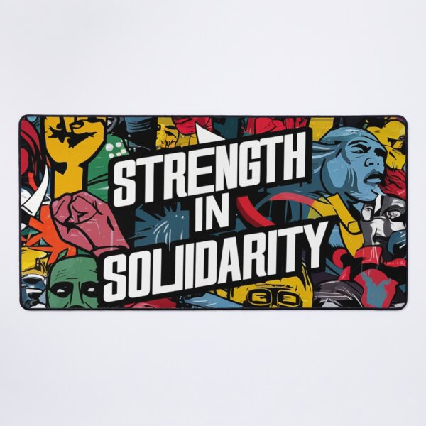 Item preview, Solidarity Stencil Graffiti designed and sold by Bomax121.