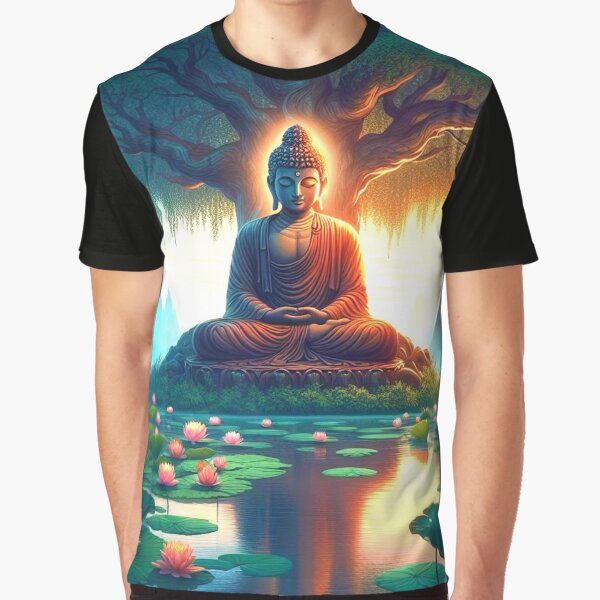 Item preview, Buddhism Reflection - Vintage  designed and sold by Achyuthapriya.