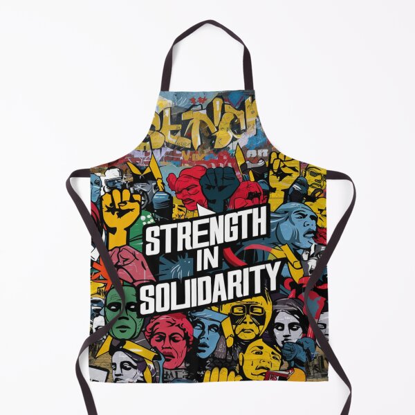Item preview, Solidarity Stencil Graffiti designed and sold by Bomax121.