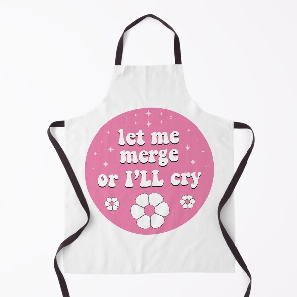 Item preview, Let Me Merge Or I'll Cry, Funny Meme Bumper designed and sold by BUMPER-STICKERS.