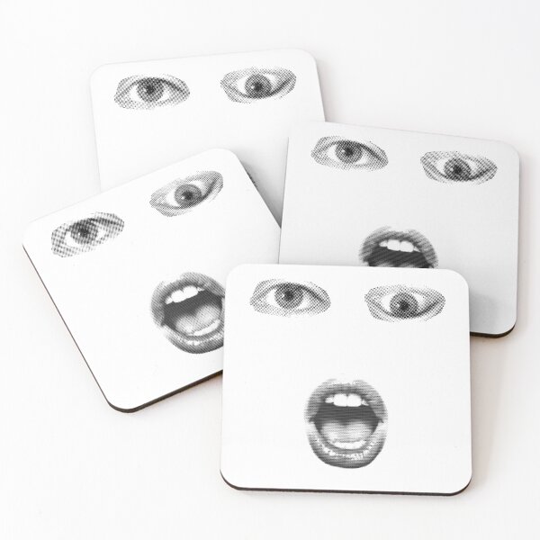 Item preview, Surprise face halftone  designed and sold by JunnieP.