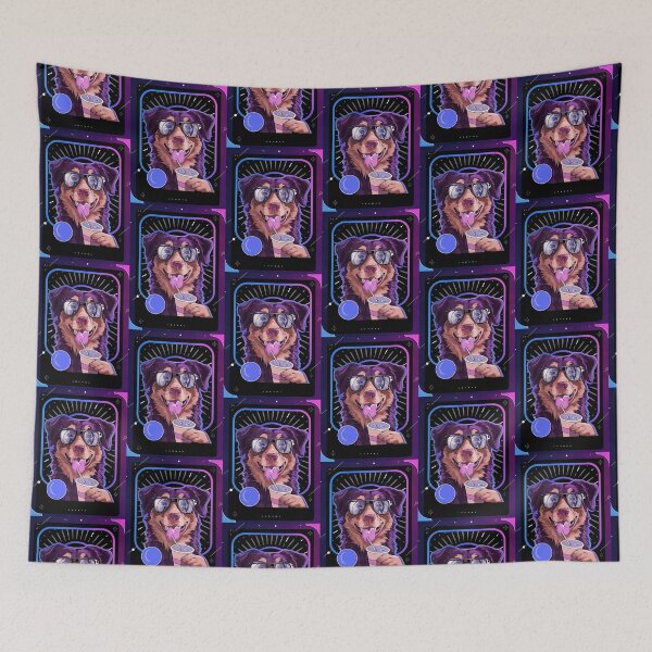 Item preview, Total Solar Eclipse Funny Dog - Australian Shepherd designed and sold by karsad.