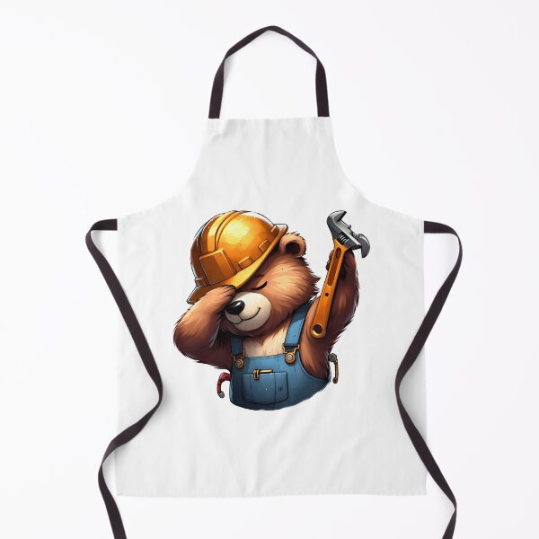 Item preview, Baby bear dabbing construction worker designed and sold by Animalpetslover.