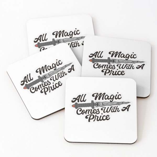 Item preview, Once Upon A Time Quote - All Magic Comes With A Price designed and sold by JadeyyDesigns.
