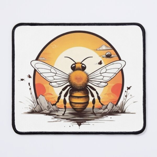 Item preview, Retro Vintage Sunset Bee designed and sold by AYACHI90.