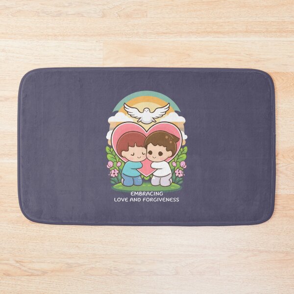 Item preview, Embracing love and forgiveness - Kawaii designed and sold by Rockin-Rainbow.