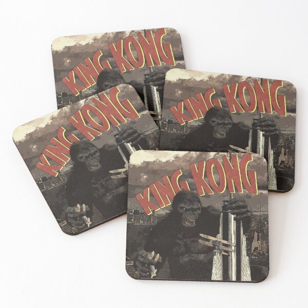 Item preview, KING KONG retro poster designed and sold by PapaSquatch.