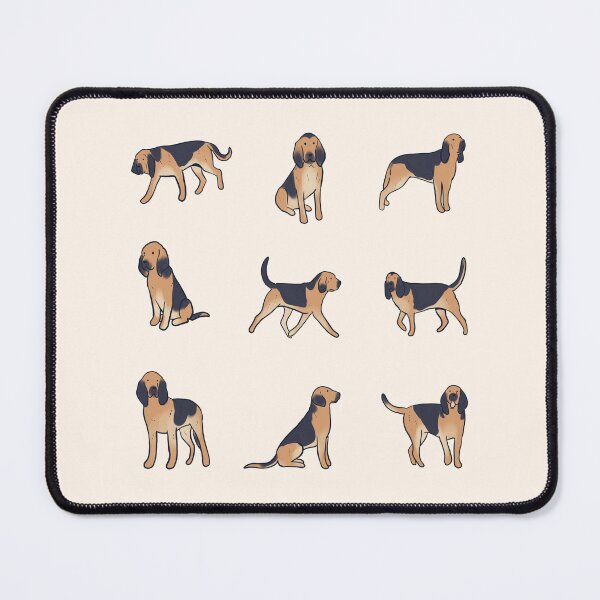 Item preview, Cute bloodhound dog pack designed and sold by Mayarart.