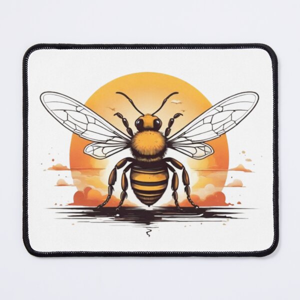 Item preview, Retro Vintage Sunset Bee designed and sold by AYACHI90.