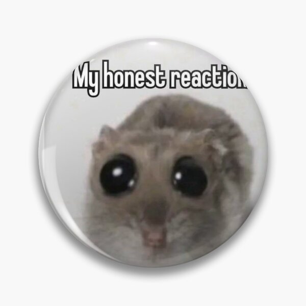 Item preview, sad hamster  designed and sold by SoloB4ndit.