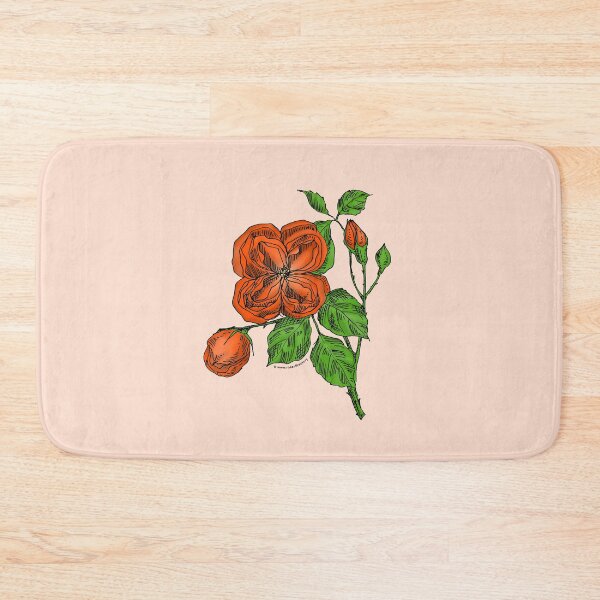 Item preview, Orange Quartered Rose Bloom Double 16-25 Petals In 3+ Rows designed and sold by Rachael Taylor.