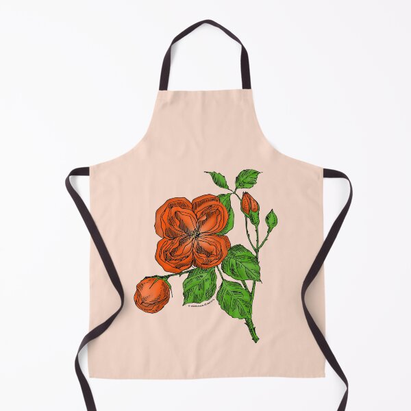 Item preview, Orange Quartered Rose Bloom Double 16-25 Petals In 3+ Rows designed and sold by Rachael Taylor.