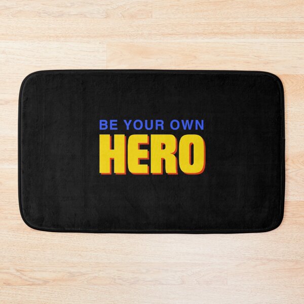 Item preview, Be your own HERO - blue and yellow designed and sold by Weknes.