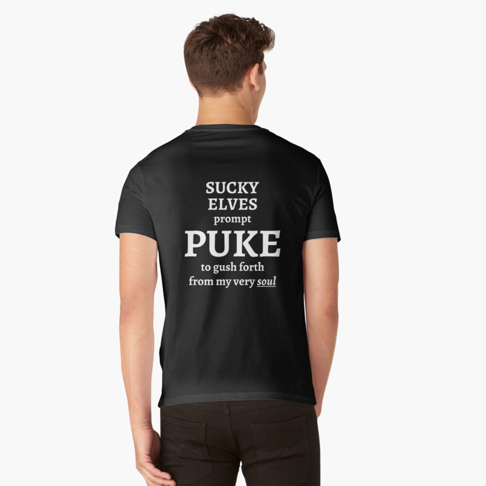Item preview, V-Neck T-Shirt designed and sold by Nerdchandayes.