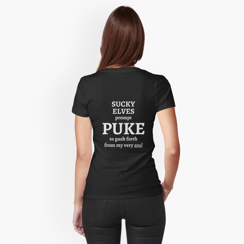 Item preview, Fitted T-Shirt designed and sold by Nerdchandayes.