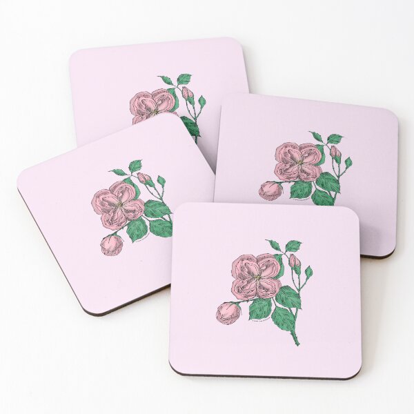 Item preview, Light Pink Quartered Rose Bloom Double 16-25 Petals In 3+ Rows designed and sold by zenithcreative.