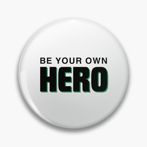 Item preview, Be your own HERO - black and green designed and sold by Weknes.