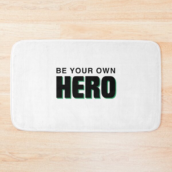 Item preview, Be your own HERO - black and green designed and sold by Weknes.