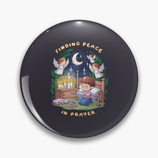 Item preview, Finding peace in prayer - Kawaii designed and sold by Rockin-Rainbow.