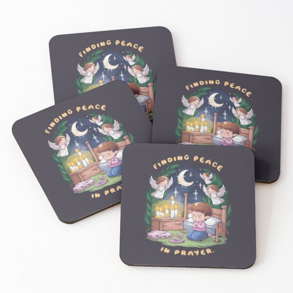 Item preview, Finding peace in prayer - Kawaii designed and sold by Rockin-Rainbow.