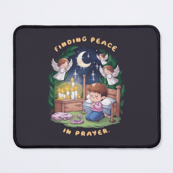 Item preview, Finding peace in prayer - Kawaii designed and sold by Rockin-Rainbow.